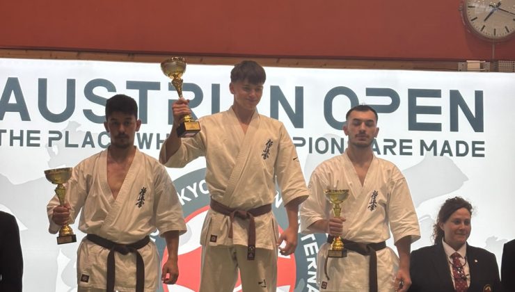 Viyana’dan Bursa’ya 2 altın, 1 gümüş ve 2 bronz madalya gururu