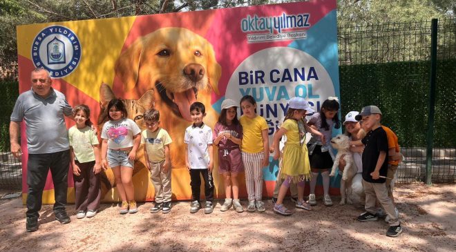 Sahipsiz hayvanlar için farkındalık ziyareti