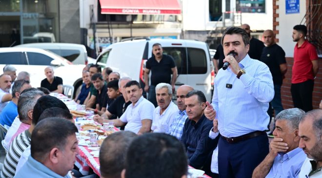 Başkan Yılmaz, Anadolu Mahallesi’nde esnafla buluştu