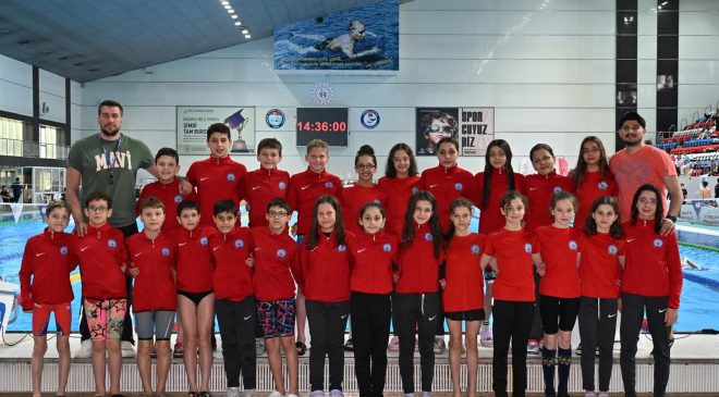 Yıldırım Belediyesporlu yüzücülerden madalya yağmuru