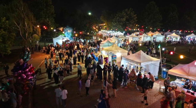 Festival finali İnegöl’de yoğun katılımla gerçekleşti