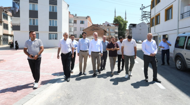 İnegöl’de ulaşımı rahatlatacak çalışma tamamlandı