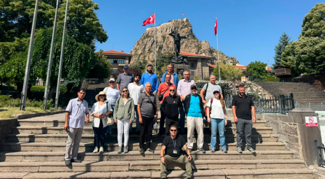 Bursalı turist rehberleri savaş alanlarında tarih eğitimi aldı