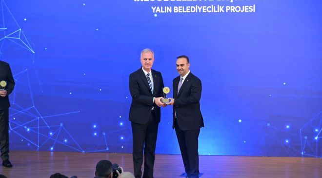 İnegöl Belediyesi verimlilikte Türkiye ikincisi oldu