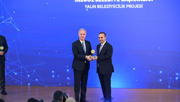 İnegöl Belediyesi verimlilikte Türkiye ikincisi oldu