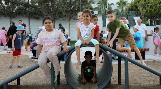 Mudanya’da parklar yeniden tasarlanıyor