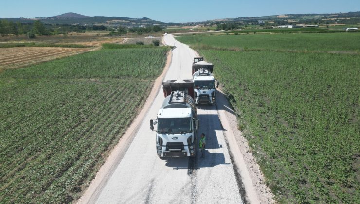 Akçalar’da ulaşımı rahatlatacak çalışma başladı