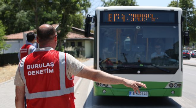 Bursa’da toplu ulaşımda klima denetimleri sıklaştı