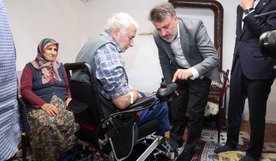 Büyükşehir’den ihtiyaç sahibi aileye destek eli