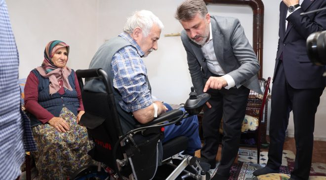 Büyükşehir’den ihtiyaç sahibi aileye destek eli