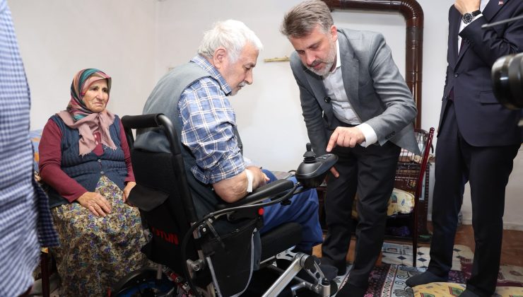 Büyükşehir’den ihtiyaç sahibi aileye destek eli