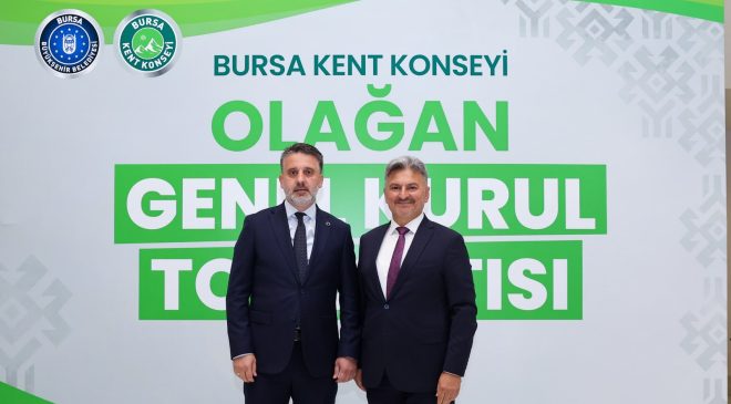 Bursa Kent Konseyi’nde yeni yönetim belirlendi