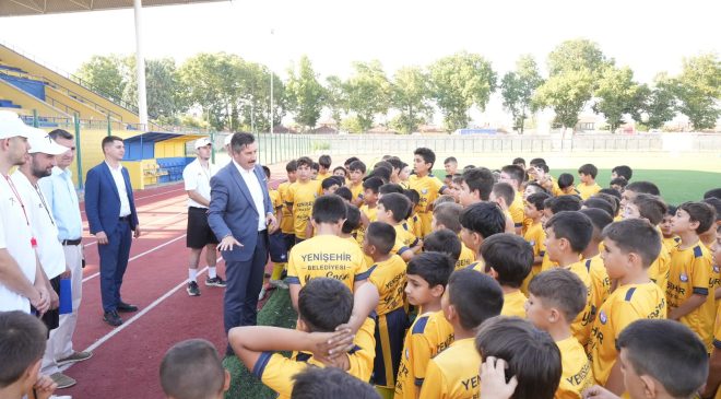 Yenişehir’de Yaz Spor Okulu heyecanı