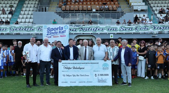 Nilüfer Belediyesi amatör sporun yanında