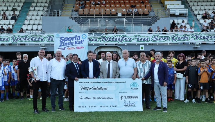 Nilüfer Belediyesi amatör sporun yanında