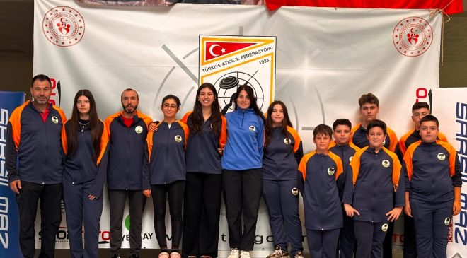 Osmangazili genç atıcılar Mersin’de Türkiye ikincisi oldu