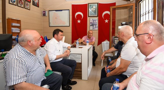 Başkan Aydın’dan Başaran Mahallesi’ne ziyaret