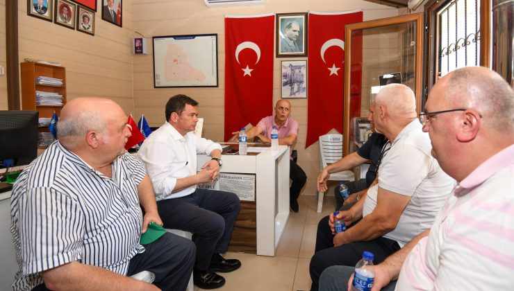 Başkan Aydın’dan Başaran Mahallesi’ne ziyaret