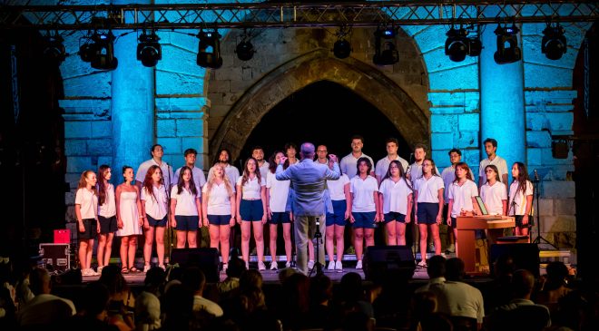 Nilüfer koroları Gazimağusa’da müzik şöleni sundu