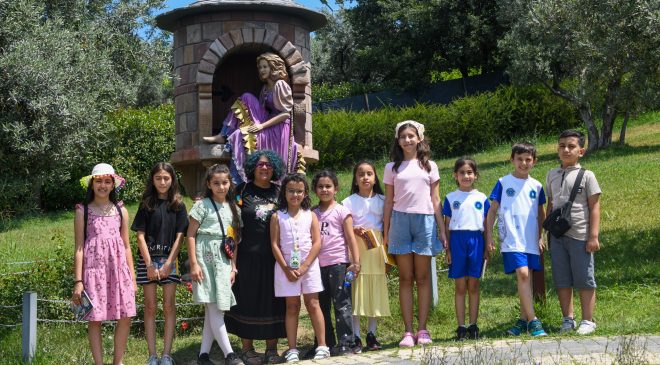 Kitap sevgisi Macera Parkı’nda büyüdü