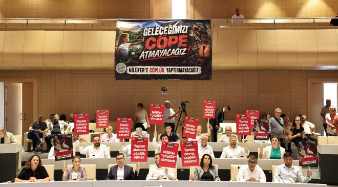 Nilüfer Meclisi’nde katı atık tesisi için ortak itiraz