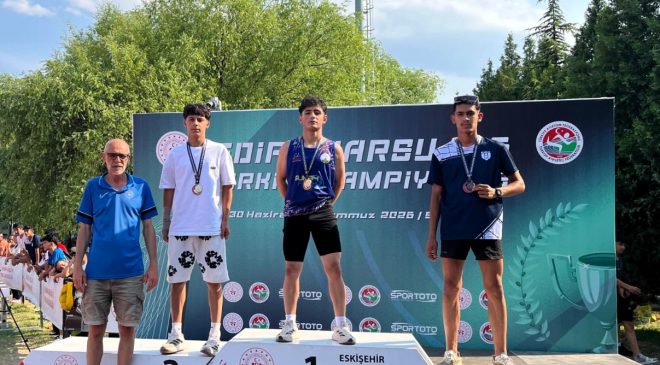 Osmangazi Belediyespor atletizmde zirveye koştu