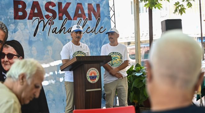 “Başkan Mahallede” buluşmalarının yeni durağı Kumla Mahallesi oldu