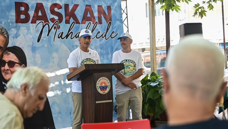“Başkan Mahallede” buluşmalarının yeni durağı Kumla Mahallesi oldu
