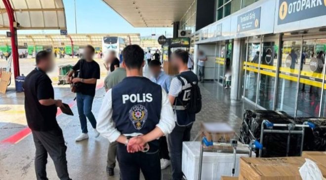Bursa’da düzensiz göçle mücadelede geniş çaplı denetim