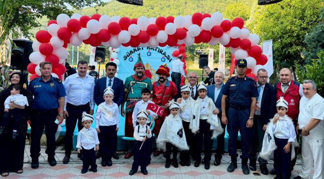 Yalova’da 25 çocuk için sünnet şöleni düzenlendi