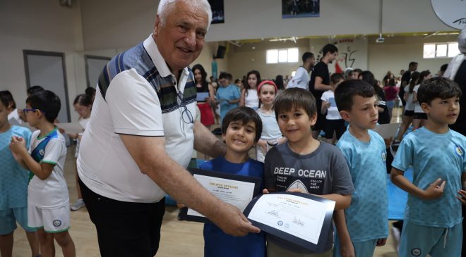 Nilüfer Tam Gün Yaz Spor Okulları’nda ilk dönem bitti