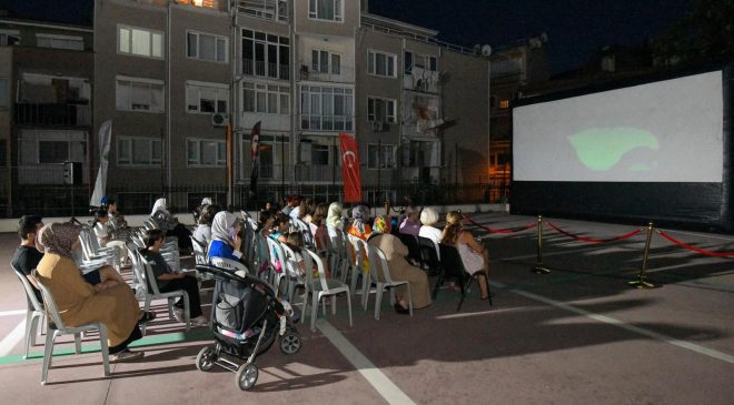 Osmangazi’de yaz tatiline sinema molası