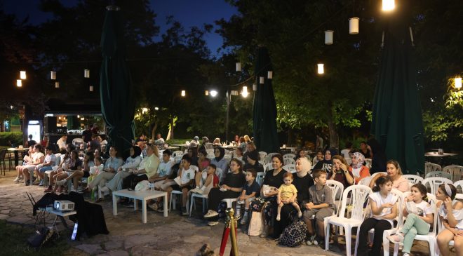 “Osmangazi’de az Film Gösterimleri” Dobruca’da çocuklarla buluştu