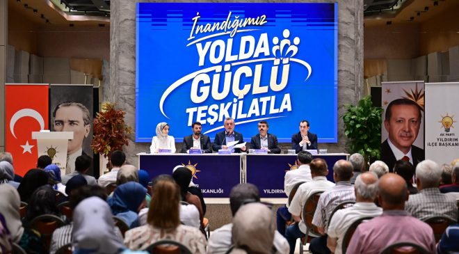 AK Parti Yıldırım teşkilatı sahada çalışmalarını yoğunlaştırdı