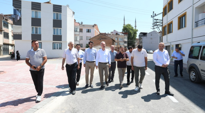 İnegöl’de ulaşımı rahatlatacak çalışma tamamlandı