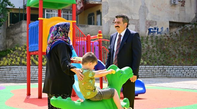 Yıldırım’daki parklarda bakım seferberliği