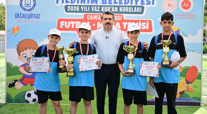 Yıldırım’da spor ve kardeşlik aynı sahada buluştu