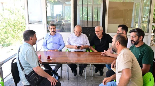 Başkan Yılmaz, Teleferik esnafının nabzını tuttu