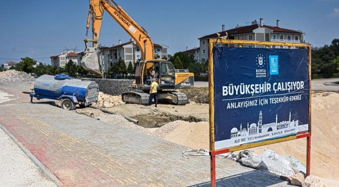 Taşkın riskini azaltacak proje hızla ilerliyor