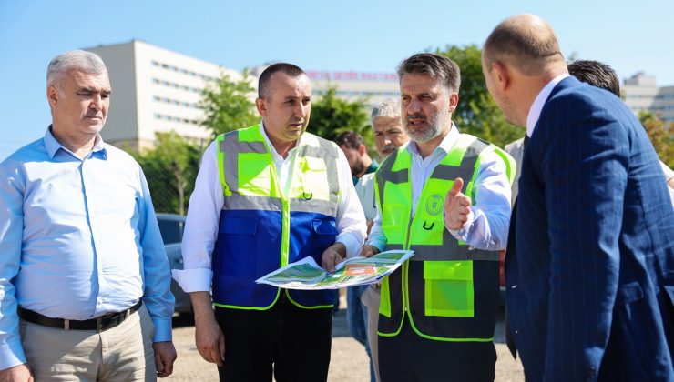 Şehir Hastanesi’nde otopark yatırımında sona gelindi