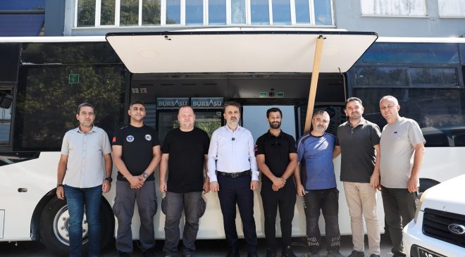 Bursa’nın afet filosuna iki yeni araç geliyor