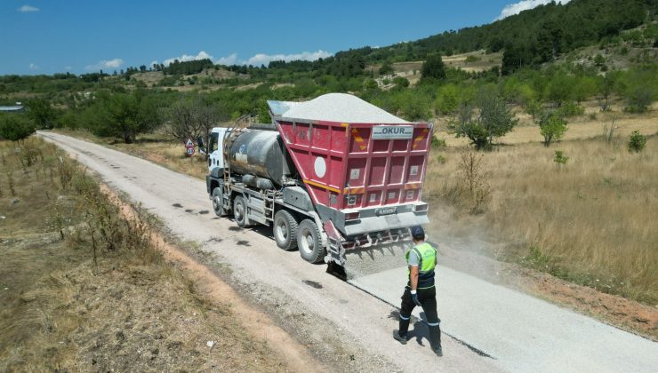 Keles’te yollar genişliyor, ulaşım rahatlıyor
