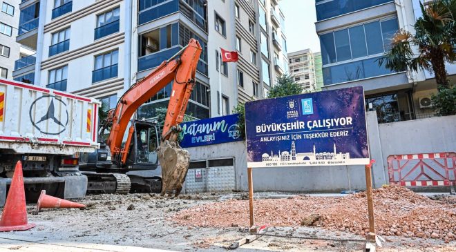 BUSKİ’den Nilüfer’e altyapı takviyesi