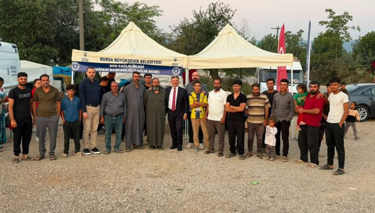 Bursa’da hasat emekçilerine kapsamlı hizmet seferberliği