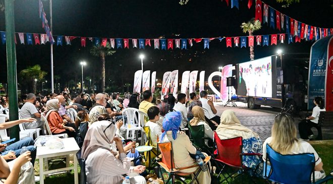 Büyükşehir’in Yeşilçam Sinema Akşamları ‘Süt Kardeşler’ ile devam etti