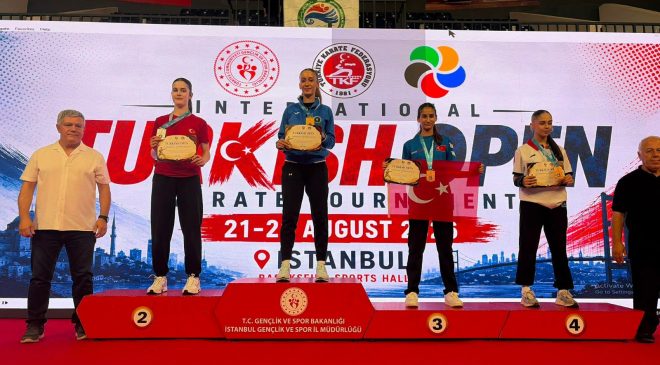 Genç karateci Naz Kayadere’den uluslararası başarı