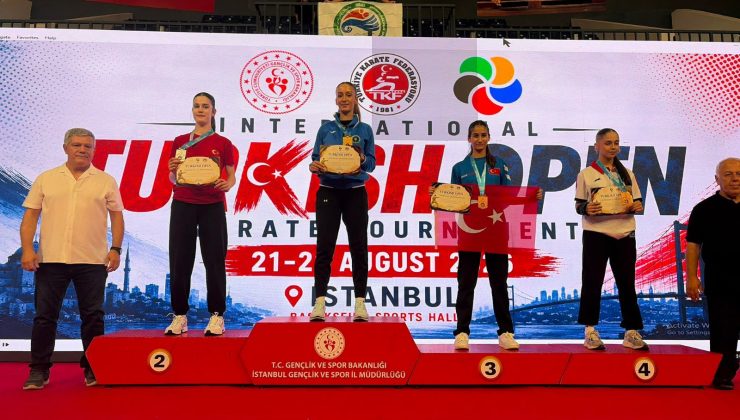 Genç karateci Naz Kayadere’den uluslararası başarı