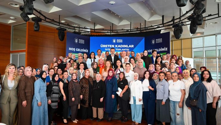 Bursa’nın üreten kadınları aynı masada buluştu