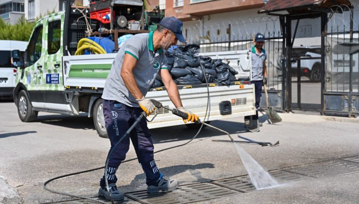 Bursa’da taşkın riskine karşı önlem!