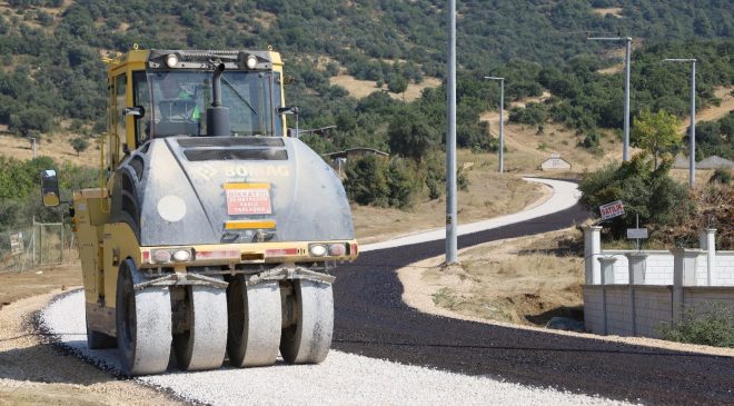 Bursa’da 22 kilometrelik yol çalışması
